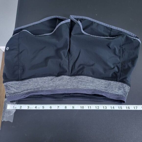 Lululemon Womens Speed Up Athletic Shorts Size 8 Black Pockets Lined Running Gym - Picture 4 of 5